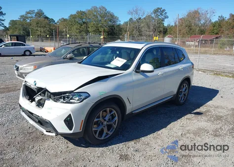 2022 BMW X3 Sdrive30I from USA, damaged, VIN 5UX43DP07N9J95201
